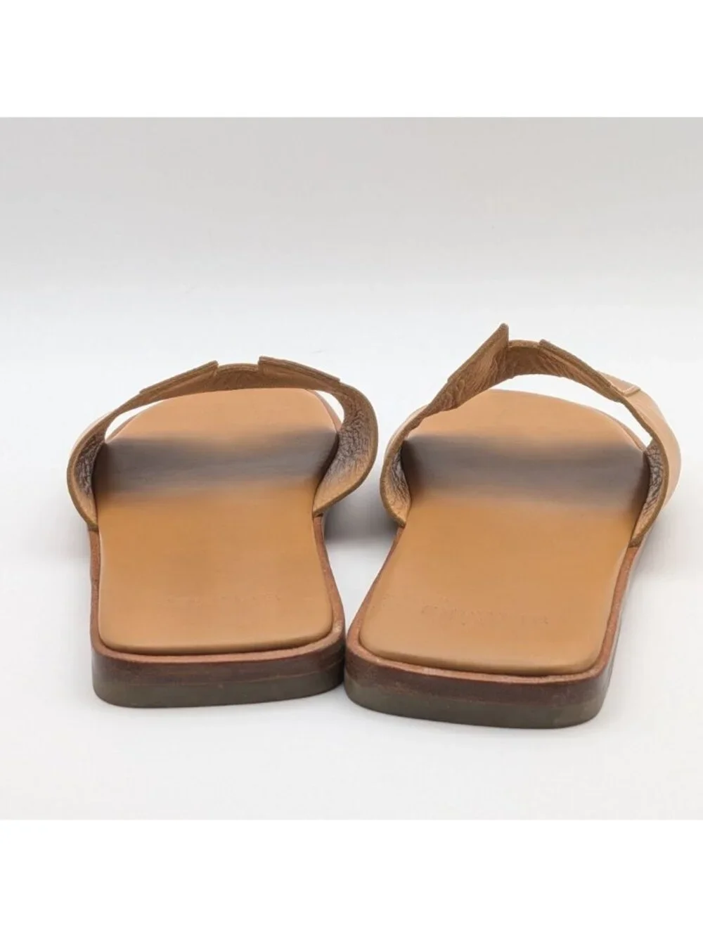 Hermes Kevlar Sandals H Flat Leather Beige